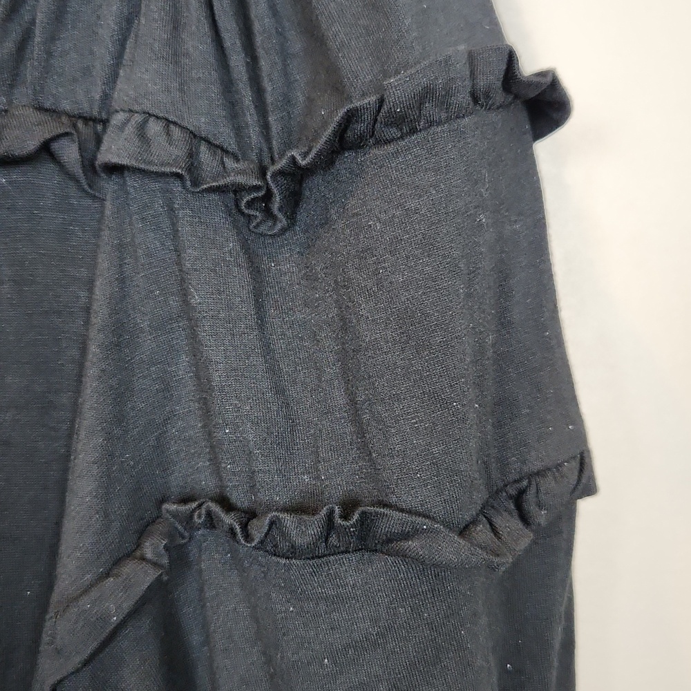 Boden Yoke Detail Jersey Midi Dress‎ in Black Size 10 - Picture 5 of 14